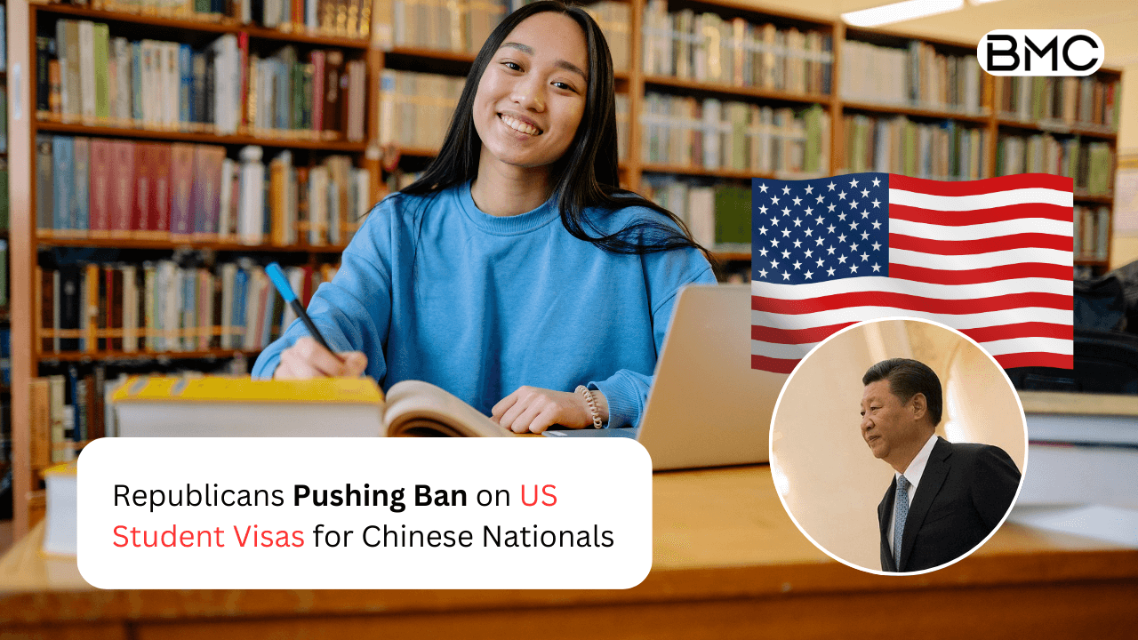 House Republicans Push to Ban US Student Visas for Chinese Nationals